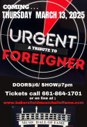 FOREIGNER TRIBUTE/URGENT