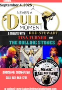 ROD STEWART, TINA TURNER, ROLLING STONES TRIBUTE