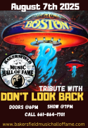 BOSTON TRIBUTE/DON'T LOOK BACK