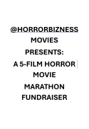 5-Film Horror Movie Marathon Fundraiser