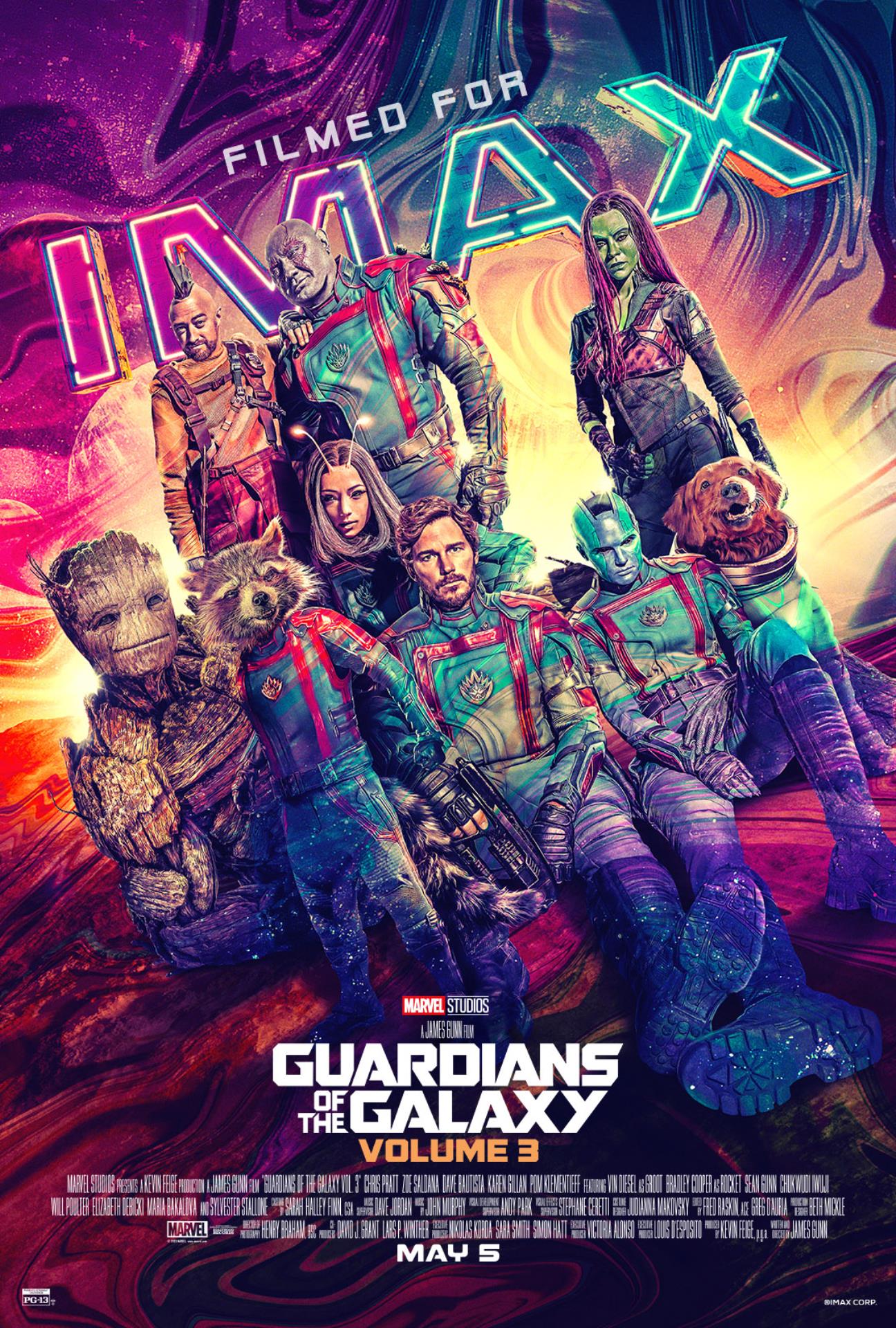 Guardians of the Galaxy Vol 3 2023 Hindi Dubbed (Clean) 480p HDRip 500MB Download