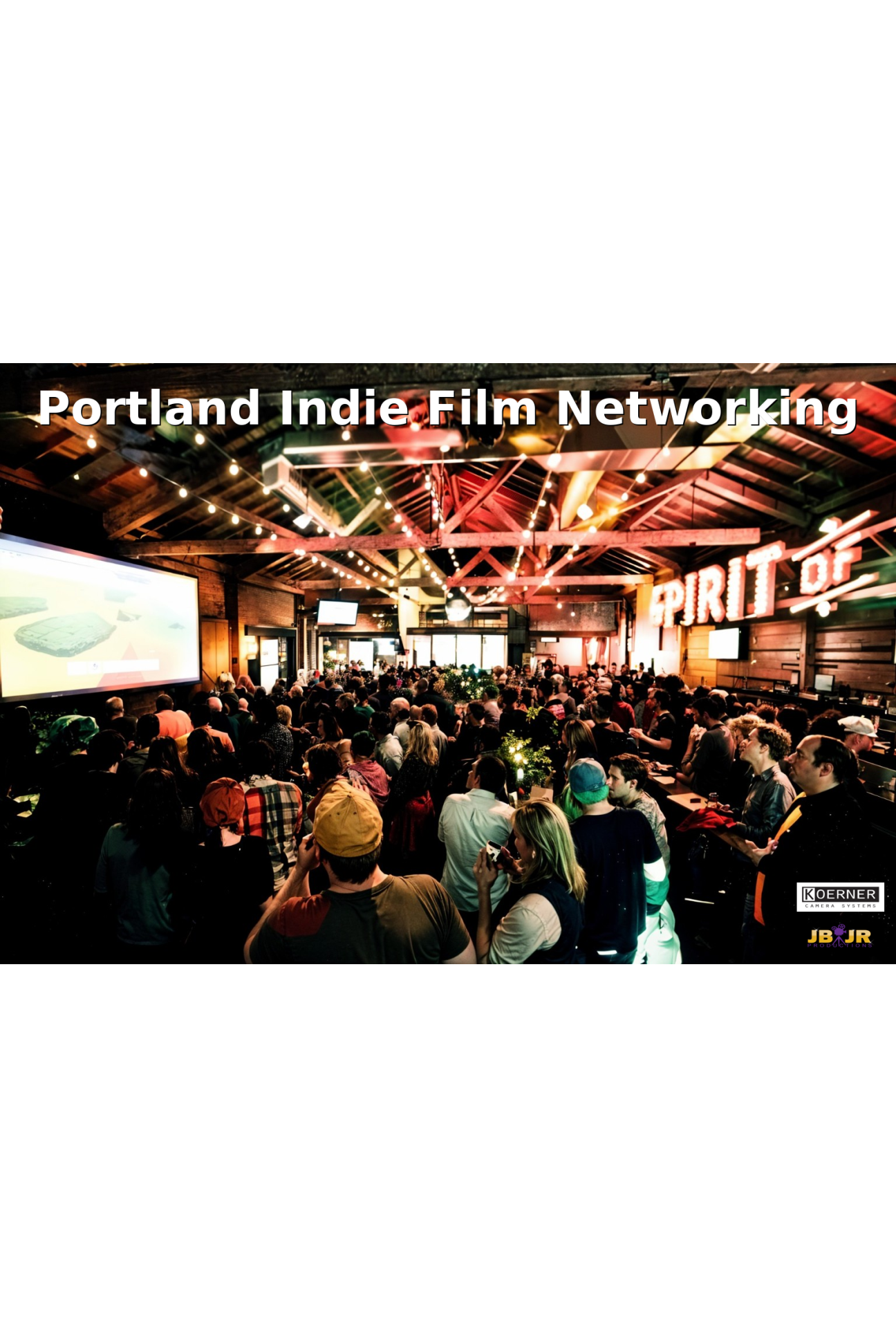 Portland Indie Film Networking poster