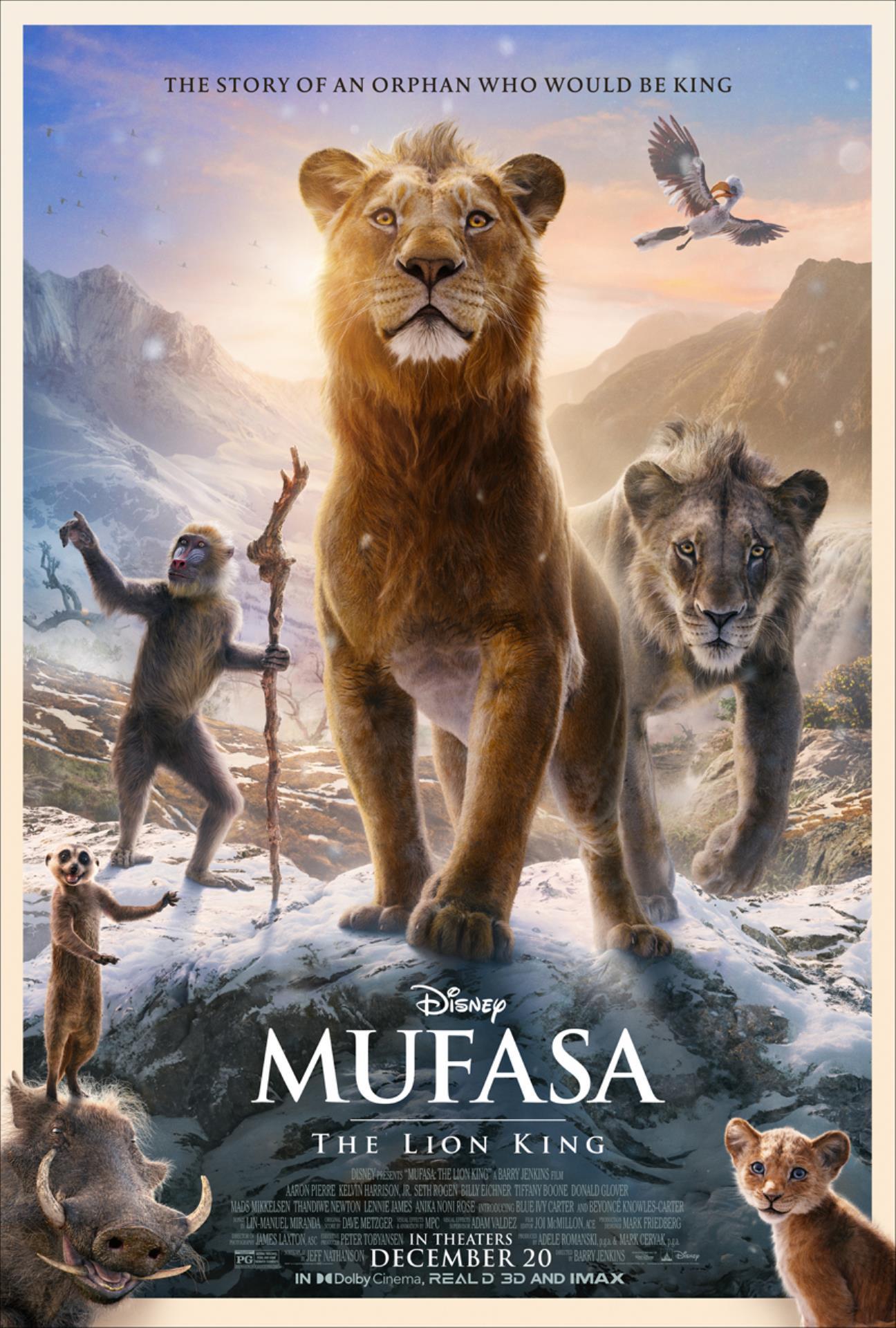 Old St. Francis Theater Mufasa The Lion King McMenamins