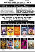 Summer Fun Time Matinees Walker Cinemas