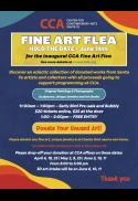 CCA's Fine Art Flea