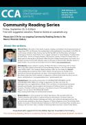 CCA Community Reading 9.25.26