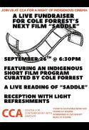 SADDLE: A Live Fundraiser for Cole Forrest's Film