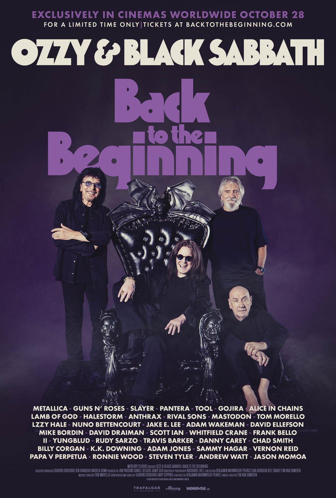 Ozzy & Black Sabbath: Back to the Beginning poster