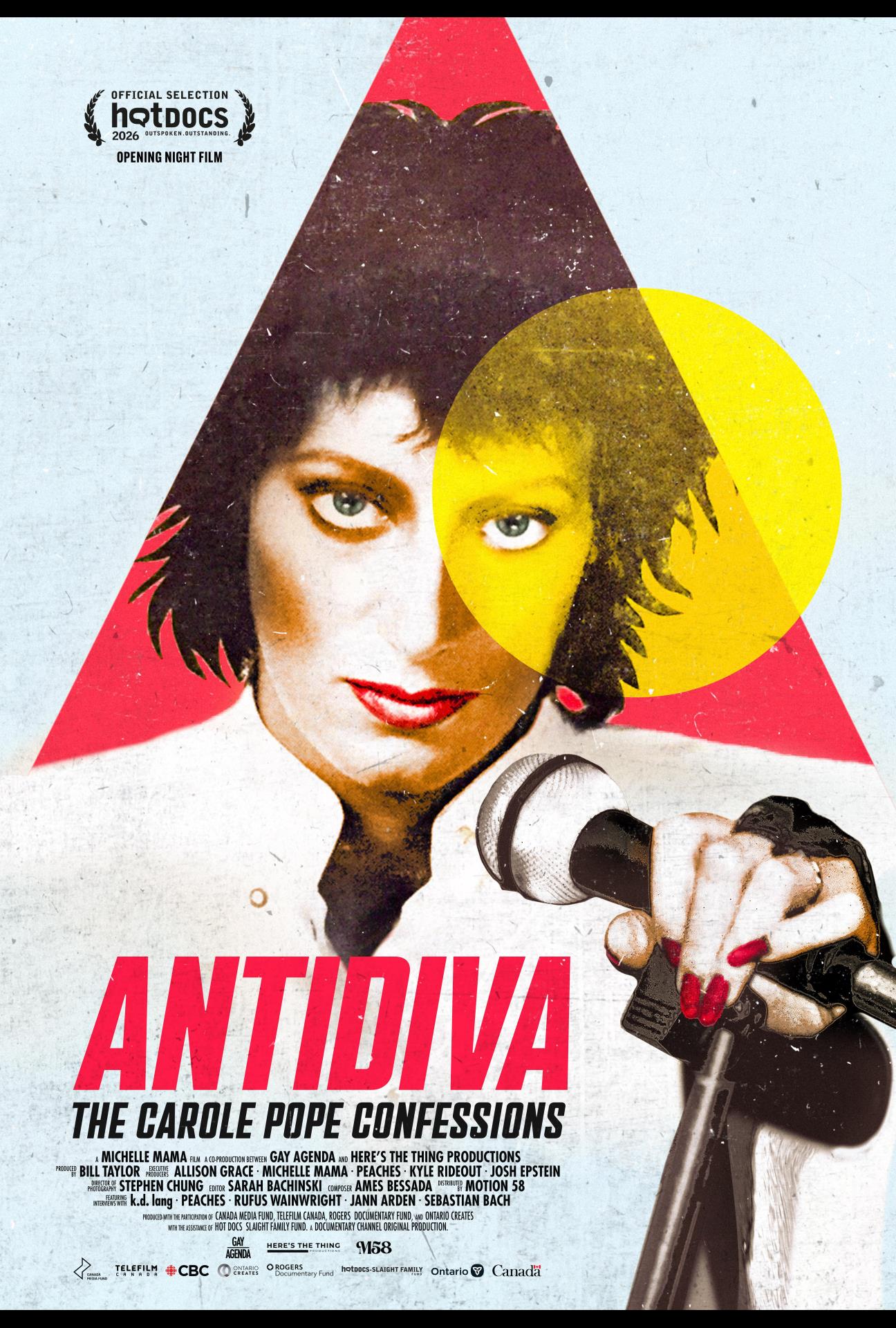 QDOC: Antidiva - The Carole Pope Confessions poster