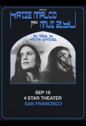 LIVE MUSIC: Katie Malco & mui zyu